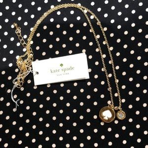 Spot the spade necklace